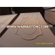 moulded melamine wood veneer MDF/HDF door skin