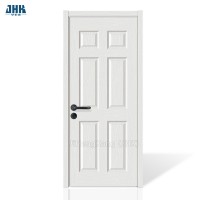 Jhk-006 6 Panel Cheap Hollow Core Interior Doors White Primer Bathroom Wooden Door