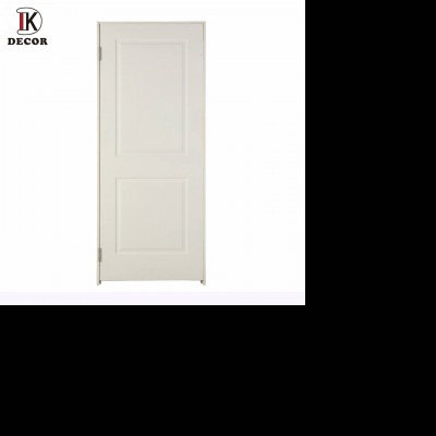 Pre Hung 2 Panel Cheap Hollow Core Interior White Primer Bathroom Wood Doors Design