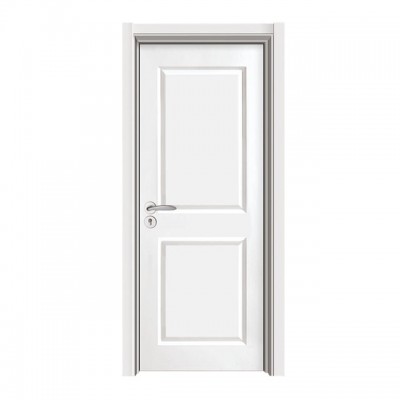 Traditional 2-panel Square Hollow Core Primed Molded Composite Left Hand Inswing/outswing Single Prehung Interior Door