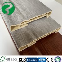 Decoration Plastic 100 Width PVC Floor Strip Moulding Line WPC Skirting Board Cover Polymer Skirting Wood Board