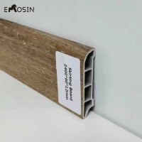 Wholesale Waterproof Easily Installed Home Decoration Flooring Skirting Board